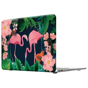 Jaunu Triecienizturīgs Laptop Case for Apple MacBook Air, Pro Retina 12 13 15 16 Collu ar Flamingo Modelis, Sērijas Portatīvo datoru Piederumi