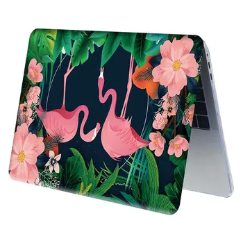 Jaunu Triecienizturīgs Laptop Case for Apple MacBook Air, Pro Retina 12 13 15 16 Collu ar Flamingo Modelis, Sērijas Portatīvo datoru Piederumi