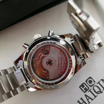 HAIQIN Dropship automātisko, mehāniskās vīriešu/vīriešu pulksteņi top zīmola luksusa skatīties vīriešu rokas pulkstenis vīriešu reloj hombre tourbillon 2020