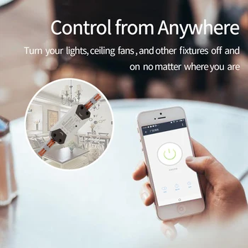 Zemismart Tuya WiFi Smart Switch Alexa, Google Home Palīgs Smart Home APP Tālvadības Kontroles Automātikas Modulis DIY Taimeris