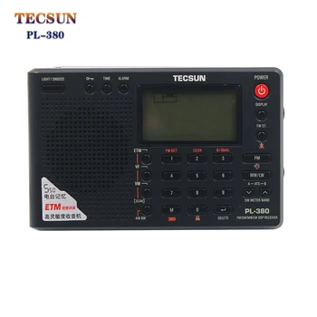 Tecsun PL-380 Radio DSP AM FM Īsviļņu LW PLL Tecsun Radio Uztvērējs