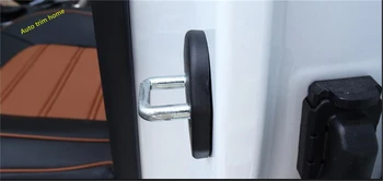 Lapetus Iekšējo Auto Durvju Bloķēšanas Aizsardzība Vāciņš Melns, 4 Plastmasas Gabals Piemērots Hyundai Tucson 2016 2017 2018 2019 2020 Interjera Komplekts