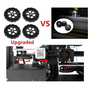 3D Printera Daļas Silda Gultu Pavasara Nivelēšanas Komplekts 4GAB Regulēšanas Uzgrieznis+4GAB Atsperes+ 4GAB M4*40 Skrūves CR-10 Ender 3 MK3 Lecekts