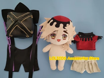Anime Dūmā Demon Slayer Kimetsu nav Yaiba Cosplay Gudrs DIY Mainīt Drēbes Lellēm, Plīša Pildījumu Rotaļlieta 20cm Spilvens Leļļu Ziemassvētku Dāvanu