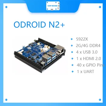 ODROID N2+ ar 2GB 4GByte RAM Izstrādātājiem S922X