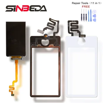 Sinbeda AAAA Kvalitātes LCD Par iPod Nano 7 LCD + Touch Screen Digitizer Montāža Nomaiņa Nano 7 Displejs