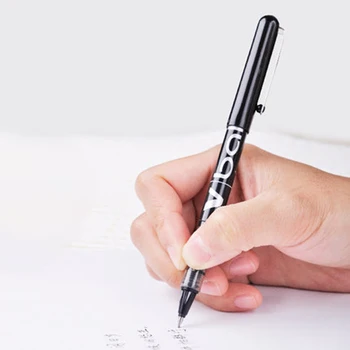 1 GAB. Japāna IZMĒĢINĀJUMA BL-VB5 Parakstīšanas Pildspalva 0.5 mm Ūdens bāzes Gēla Pildspalva Rakstīšanai Piederumi Biroja un Skolas Kancelejas Piederumi Pildspalvas