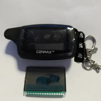 Krievijas Gadījumā par CENMAX ST 8A+LCD displejs CENMAX ST8A 8.A LCD keychain auto tālvadības 2-way auto signalizācija