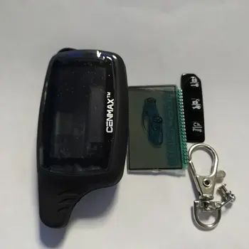 Krievijas Gadījumā par CENMAX ST 8A+LCD displejs CENMAX ST8A 8.A LCD keychain auto tālvadības 2-way auto signalizācija
