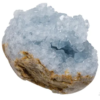 TUMBEELLUWA Dabas Zilā Celestite Minerālu Kristālu Geode Klastera Paraugu Neregulāras Akmens Dziedināšanas Reiki Mājas Apdare