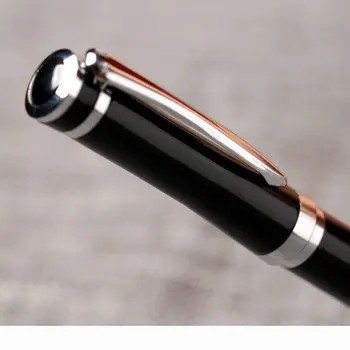 Metāla Fountain Pen Biroja 0.5 mm Piederumi, Dāvanu Kastē Rakstīšanas Pildspalva Skolas Kancelejas Biznesa