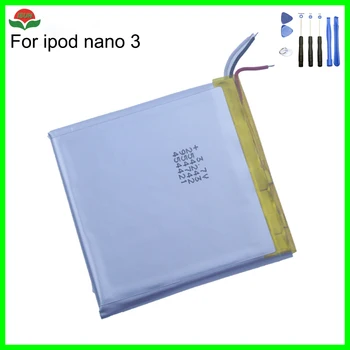 ISUN nano3 akumulators 3,7 V Li-jonu bateriju nomaiņa iPod Nano 3 3rd Gen bateriju ar brīvu remonta instrumenti