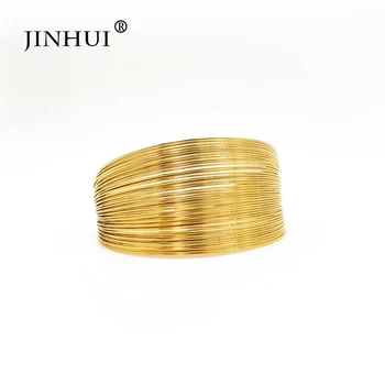 Jin Hui Modes luksusa Zelta Krāsā Indijas Kāzu Aproces Sievietēm virvi, Aproces, Etiopijas/Āfrikas/Dubai Rotaslietas, dāvanas, Vairumtirdzniecība