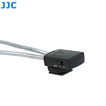JJC DSLR Kamera Elastīga Makro LED Lampas Zibspuldze Zibspuldze Canon 60D 5D Mark II 5D Mark III 760D 750D Sony Nikon gaismas