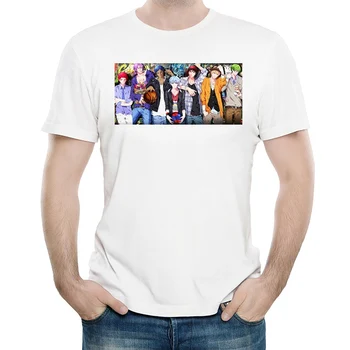 Kurokos Basketbola T-Krekls Mens Fashion Baltā Krāsā ar Īsām Piedurknēm Kuroko nr. Grozs T Krekli, Topi, t-veida, t Unisex Drēbes