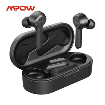 Mpow M9 40hrs rotaļu laiks iPX7 Ūdensizturīgs Bluetooth 5.0 TWS Austiņas Mono/Twin Režīmā In-Ear Austiņas Touch Kontroli iPhone Xiaomi