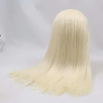 Blyth lelle ledus parūka tikai rbl galvas un doma taisni mati, par DIY custom lelli