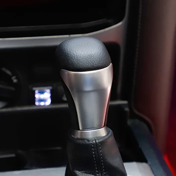 Toyota Prado 2018~2020 Pārnesumu Pārslēgšanas Slēdzis Vāciņu ABS Ādas Apdare Aizsardzības Anti-Scratch 