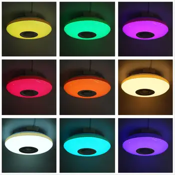 Mūsdienu Led Griestu lampas Mājas Apgaismojums Griestu Apgaismojums, lai Dzīvojamā Istaba Guļamistaba Rgb Smart gaismas 120W APP bluetooth Mūzikas Gaismu