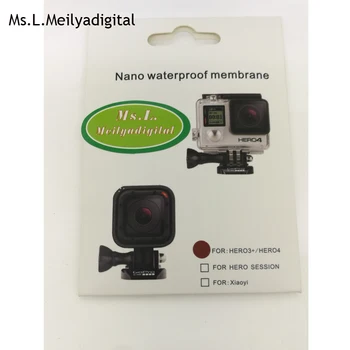 Ms. L. Meilyadigital par 2pc Gopro Nano ūdensizturīgs objektīvs ekrāna aizsargs, Par GoPro HERO4/3+ gopro mount