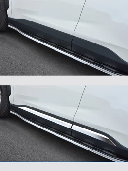 Der Toyota RAV4 2019 2020 ABS Chrome Durvju Ķermeņa Molding Auto Piederumi Sānu Sloksnēm Melns Segt