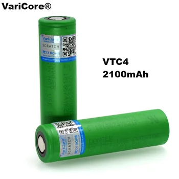 1-10PCS VariCore VTC4 oriģināls 18650 akumulators 3,6 V 2100mAh uzlādējams akumulators 18650