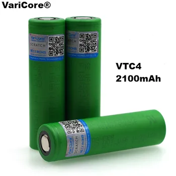 1-10PCS VariCore VTC4 oriģināls 18650 akumulators 3,6 V 2100mAh uzlādējams akumulators 18650