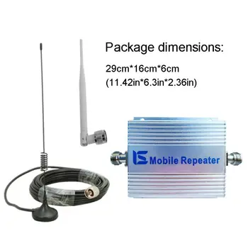 Uzticams 1 Komplekts 850MHz GSM 2G/3G/4G Signālu Pastiprinātājs Retranslatoru Antenas Pastiprinātājs Mobilo Telefonu Signāla Uztvērēju
