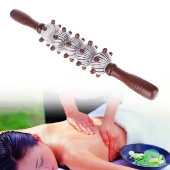 1gb Koka Vēdera Masāža Stick Ruļļa Massager Pilna Ķermeņa Fascijas Massager Muskuļu kontrolslieksni Palīdzības Masāža Stick Rīki