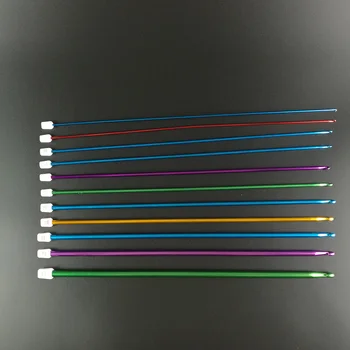 11pcs Multicolour Alumīnija Tamborēšanas Āķis adāmadatas Tamborēšanas Āķis Adīt ar Adatām Instrumenti DIY Amatniecības Piederumi, 2mm-8mm