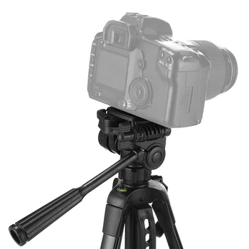 Meking Jaunu 140cm 55inch Profesionālu Statīva stends Fotokameras Videokameras WF-3520 Black statīva muļķības extensor para foto