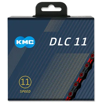 KMC X11 X11EL X10SL X11SL DLC voll hohler 116 saites 10/11 geschwindigkeit MTB strabe farbige mountainbike ketten liekami Diaman