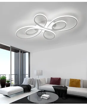 Mūsdienu luzes de teto AC85-265V viesistaba, guļamistaba, kafejnīca viesnīcā, virtuves aprīkojums E27 led griestu lampas griestu lampas