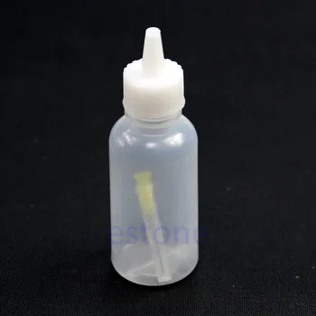 YAS Une bouteille de liquide clair plūsmas de colophane 50 ml coller avec une aiguille 10 gab. Pro