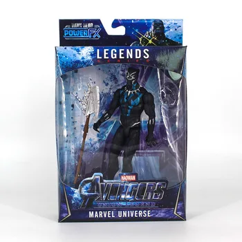 JAUNAIS LED Black Panther Thanos bērniem brīnums Captain America Thor Dzelzs Vīrs Hulk, Spiderman Avengers rīcības Attēls rotaļlietu Modeļu Lelle