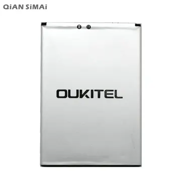 QiAN SiMAi augstas kvalitātes 2500mAh U7 PLUS akumulatoru Oukitel U7 PLUS u7plus tālruņa akumulatora +Izsekošanas Kods