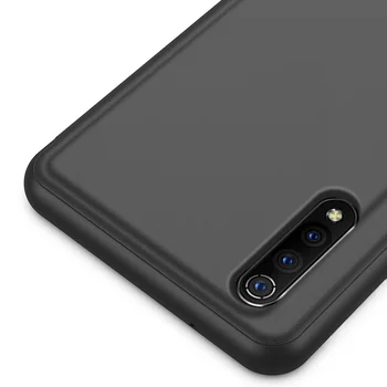 Phone Gadījumā Huawei Y8P Lietu Vāku Smart Mirror Skaidru priekšstatu Statīvs Uzsist Grāmatu Gadījumā Huawei Y8P Baudīt 10s Piederumi Vāciņu