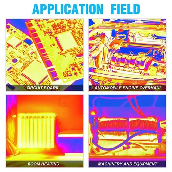 A-BF Nozares infrared Thermal Imager Remonta Digitālo RX-500 Grīdas Apkures Detektora Pārbaudi, Siltuma Kameras Medību UTi260B