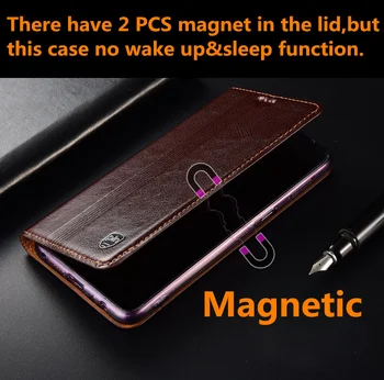 Īsta Āda Flip Case Kartes Slots, Tālruņa Turētājs somu Asus ZenFone 4 Max ZC520KL/Asus ZenFone 4 Max ZC554KL Tālruņa Vāciņu Coque