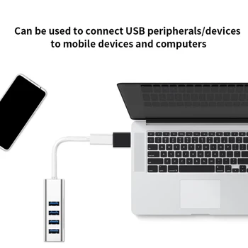 50/100GAB USB3.0 Veidu-K Kabeļa Adapteri Mobilo Telefonu, Mini Type C Converter Ātru Datu Pārraidi OTG Pārveidotājs Peles Tastatūras