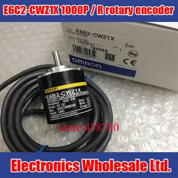 E6C2-CWZ1X 1000P / R encoder par OMRON / 1000 Impulsa Encoder / ABZ 3-fāzes rotācijas kodētāju 5 VDC