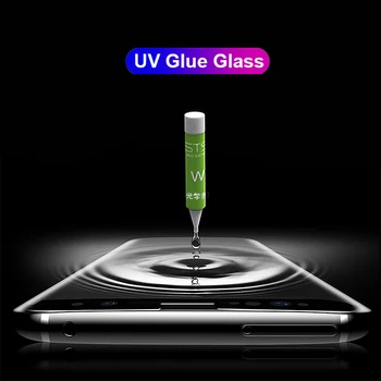 UV Šķidruma Pilna Līmi, Matēts 9H Rūdīta Stikla OPPO Ace 2 Reno 3 4 Atrastu X2 Pro 5G Neo Matēta Ekrāna Aizsargs Anti pirkstu Nospiedumu