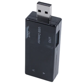 USB Lādētāju, USB Slodzes strāvas Detector Tester Akumulatora tests sprieguma barošanas Ammeter Voltmetrs