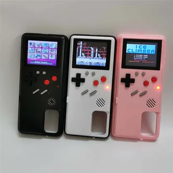 Spēlei Gameboy Case for Samsung S20 Plus Gadījumā 3D Teris Retro Game Boy S20 Ultra Segtu Konsoles Coque Galaxy S20 Ultra Būtiska