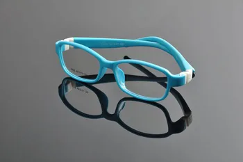 Augstas kvalitātes TR90 Silīcija Rāmis Aizsardzības bērniem Acis Bērni Optisko Rāmis armacao de oculos infantil lentes ninos EV0904