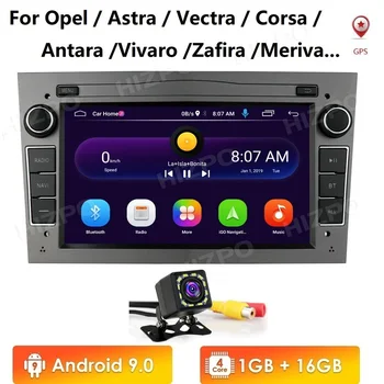 Android 10 2 DIN AUTO GPS opel Vauxhall Astra G H J Vectra Antara Zafira Corsa Vivaro Meriva Vēda DVD ATSKAŅOTĀJS 2din ne DVD WIFI