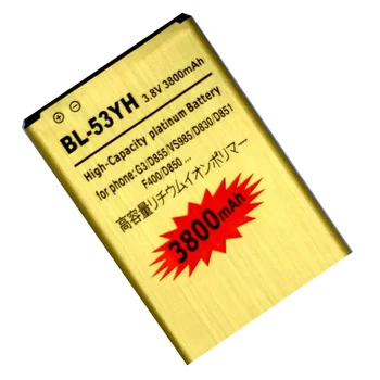 BL-53YH Replacment Akumulatoru LG G3 D855 VS985 D830 D851 F400 D850 D858 D859 F460 LS990 D857 Iekšējo Bateriju Akumulators