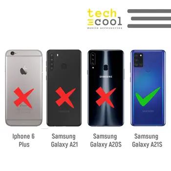 FunnyTech®Silikona Case for Samsung Galaxy A21s l mūzikas grupas BTS fona vers.2