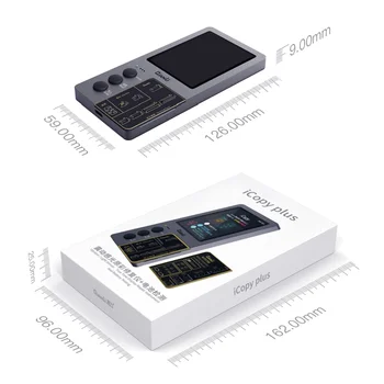 QianLi iCopy Plus Programmētājs iphone LCD Displejs Touch PROM Gaismas Sensori Vibrators čips, datu Atgūšana Rīks