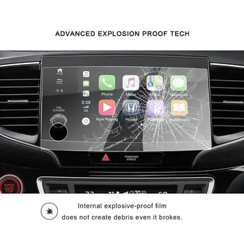 RUIYA ekrāna aizsargs, Izmēģinājuma 8inch kreiso stūres auto navigācija touch centrs displejs,9H rūdīts stikls aizsardzības plēves